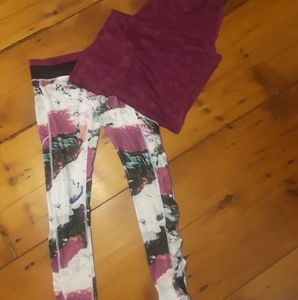 Jogging pants and top